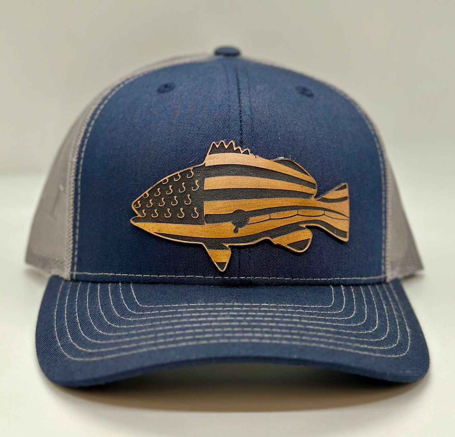 American Fishing Trucker Hat