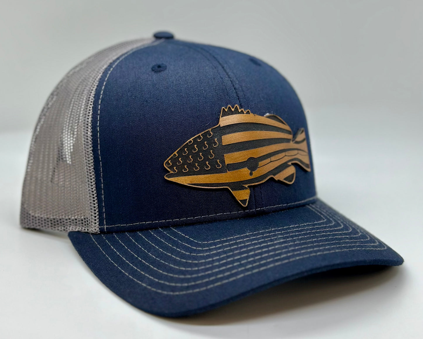 American Fishing Trucker Hat