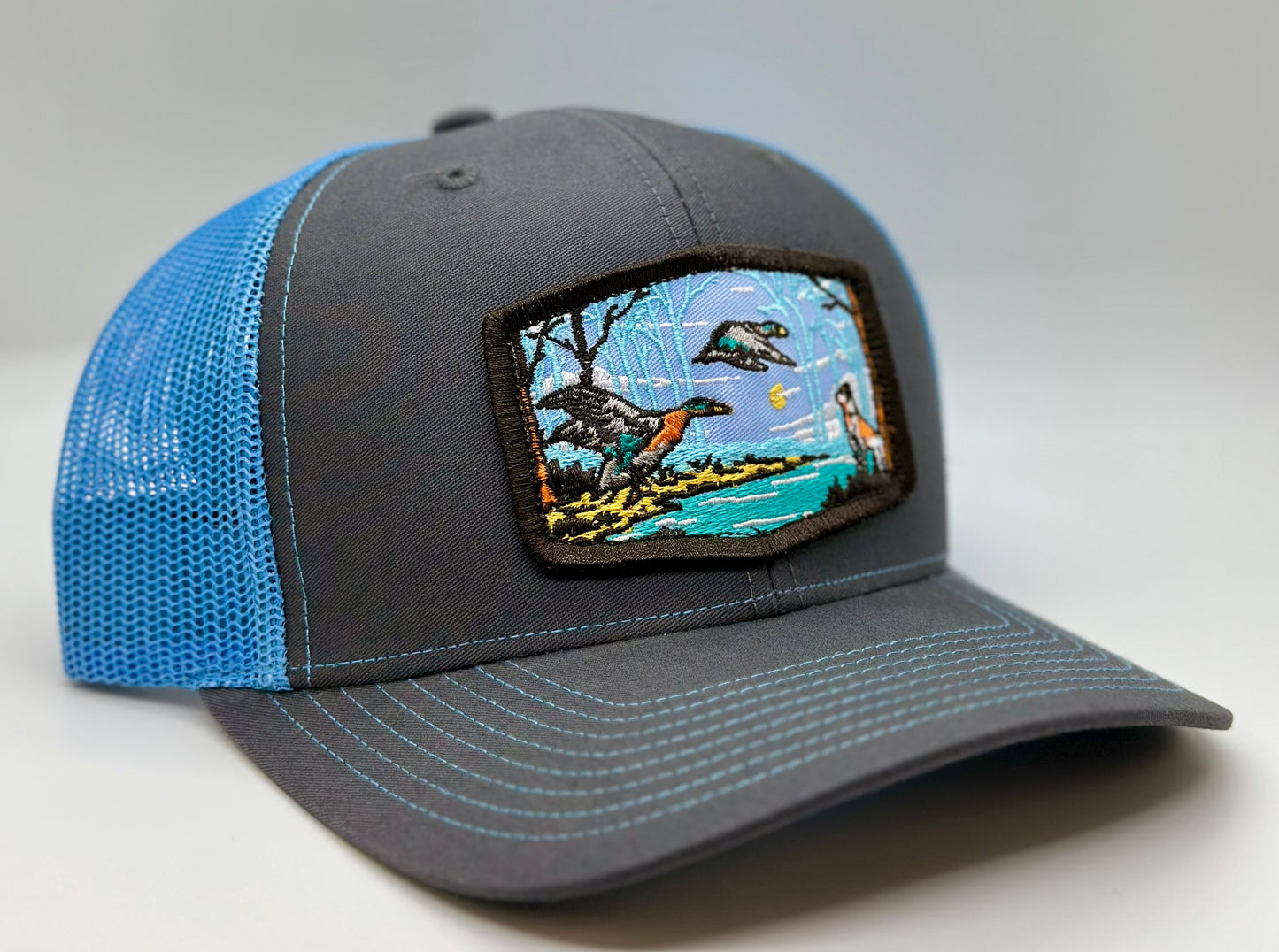 Duck Hunting Scene Trucker Hat