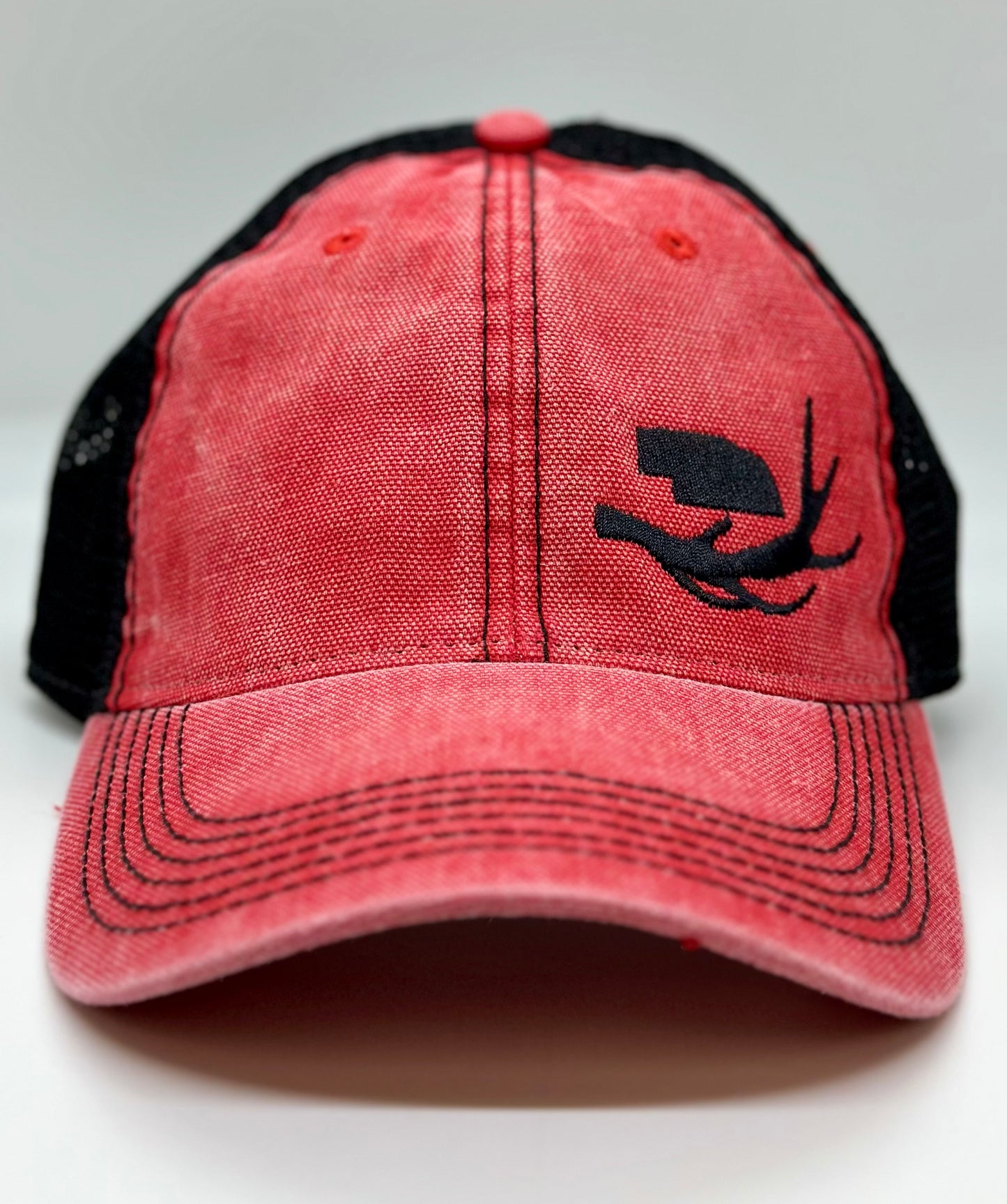 Nebraska Antler Unstructured Trucker Hat