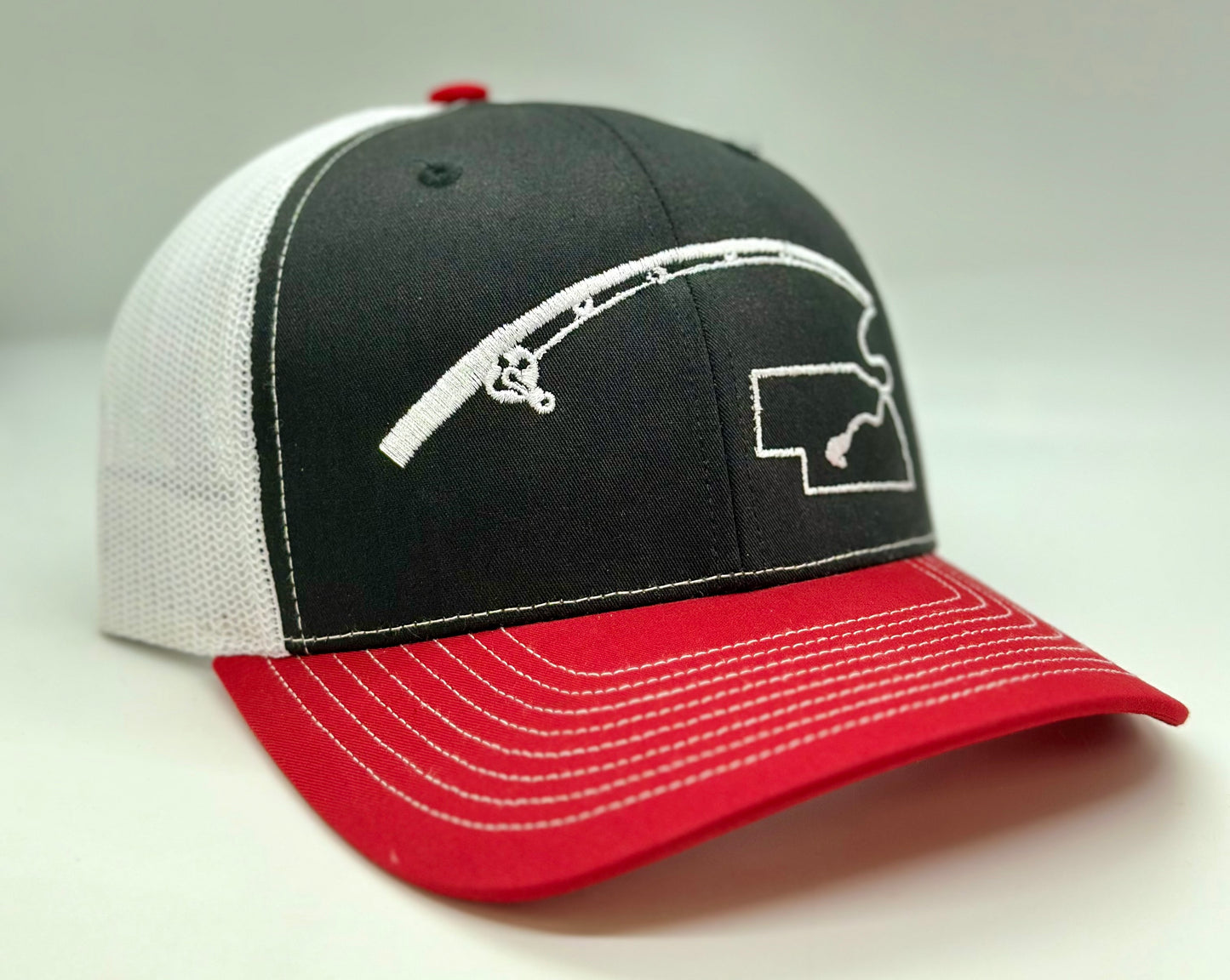 Nebraska Fisherman Trucker Hat