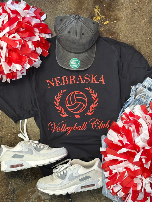 Nebraska Volleyball Club - Comfort Colors Unisex Tee