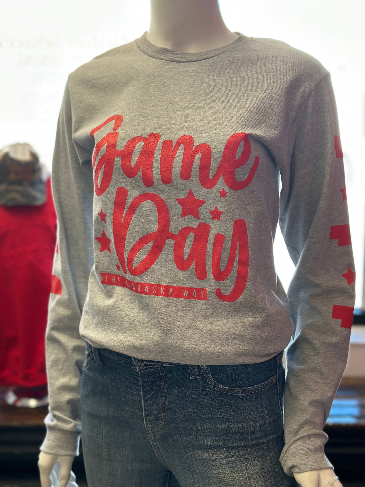 Game Day the Nebraska Way - Tultex Unisex Long Sleeve Tee