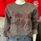 Auburn Bulldogs Glitter and Puff - Comfort Wash Unisex Crewneck