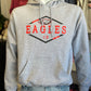 JB Eagles Diamond Design - Gildan Unisex Hooded Sweatshirt