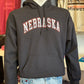 Nebraska Arched - Gildan Unisex Hooded Sweatshirt