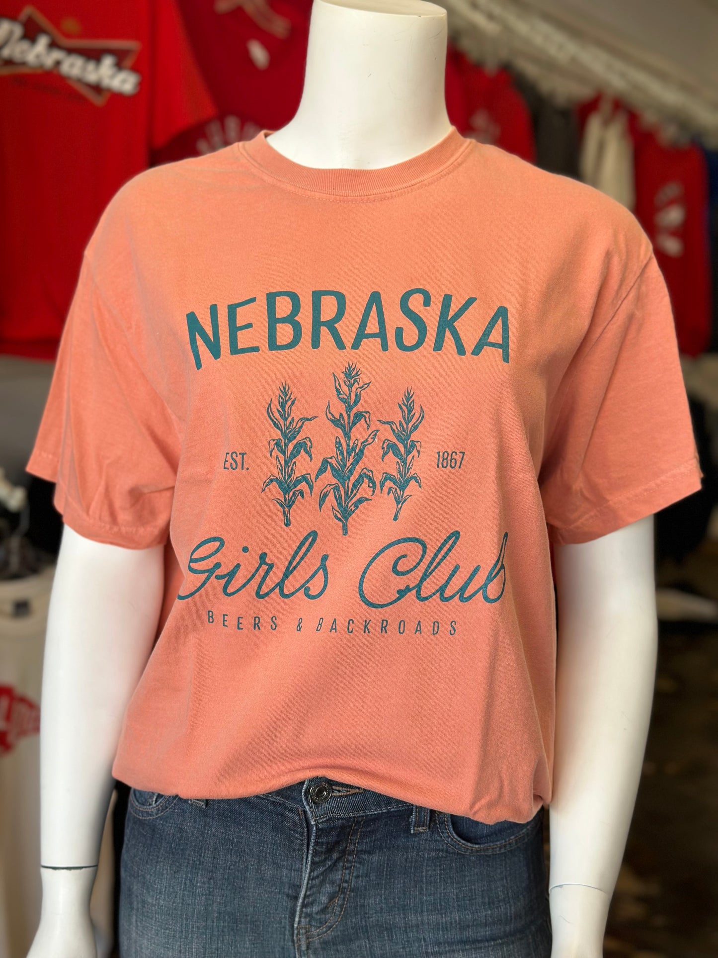 Nebraska Girls Club - Comfort Colors Unisex Tee