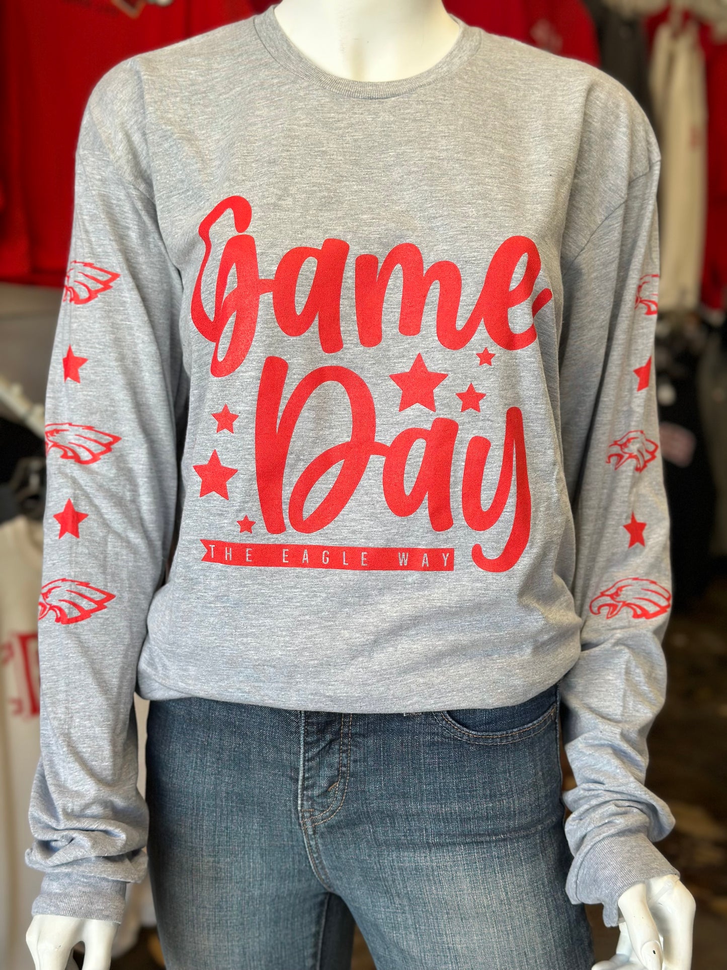 Game Day the Eagle Way - Tultex Unisex Long Sleeve Tee