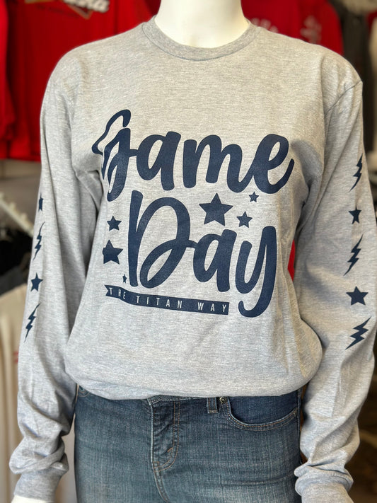 Game Day the Titan Way - Tultex Unisex Long Sleeve Tee