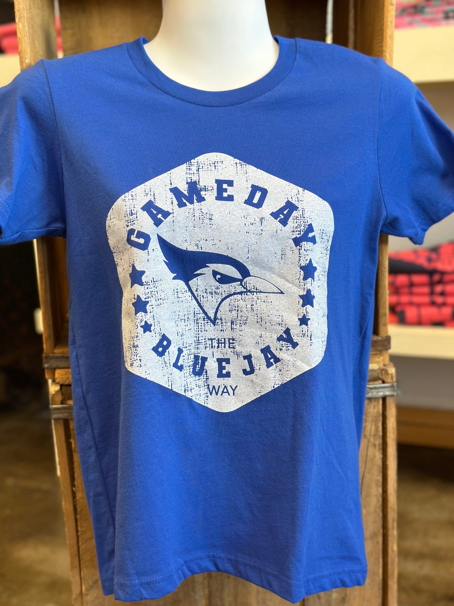 Bluejay Gameday - YOUTH Bella + Canvas Unisex Tee