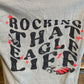 Rocking That Eagle Life - Port & Co Beach Wash YOUTH Unisex Tee