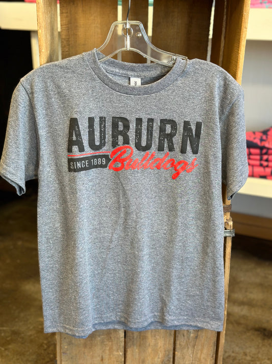 Auburn Bulldogs Since 1889 - YOUTH Gildan Unisex Tee