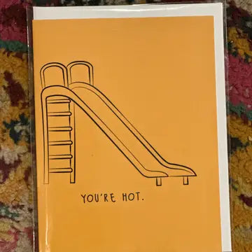 You're Hot card
