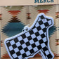 Checkerboard Show Steer Air Freshener
