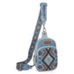 Wrangler Southwestern Embroidered Sling Bag