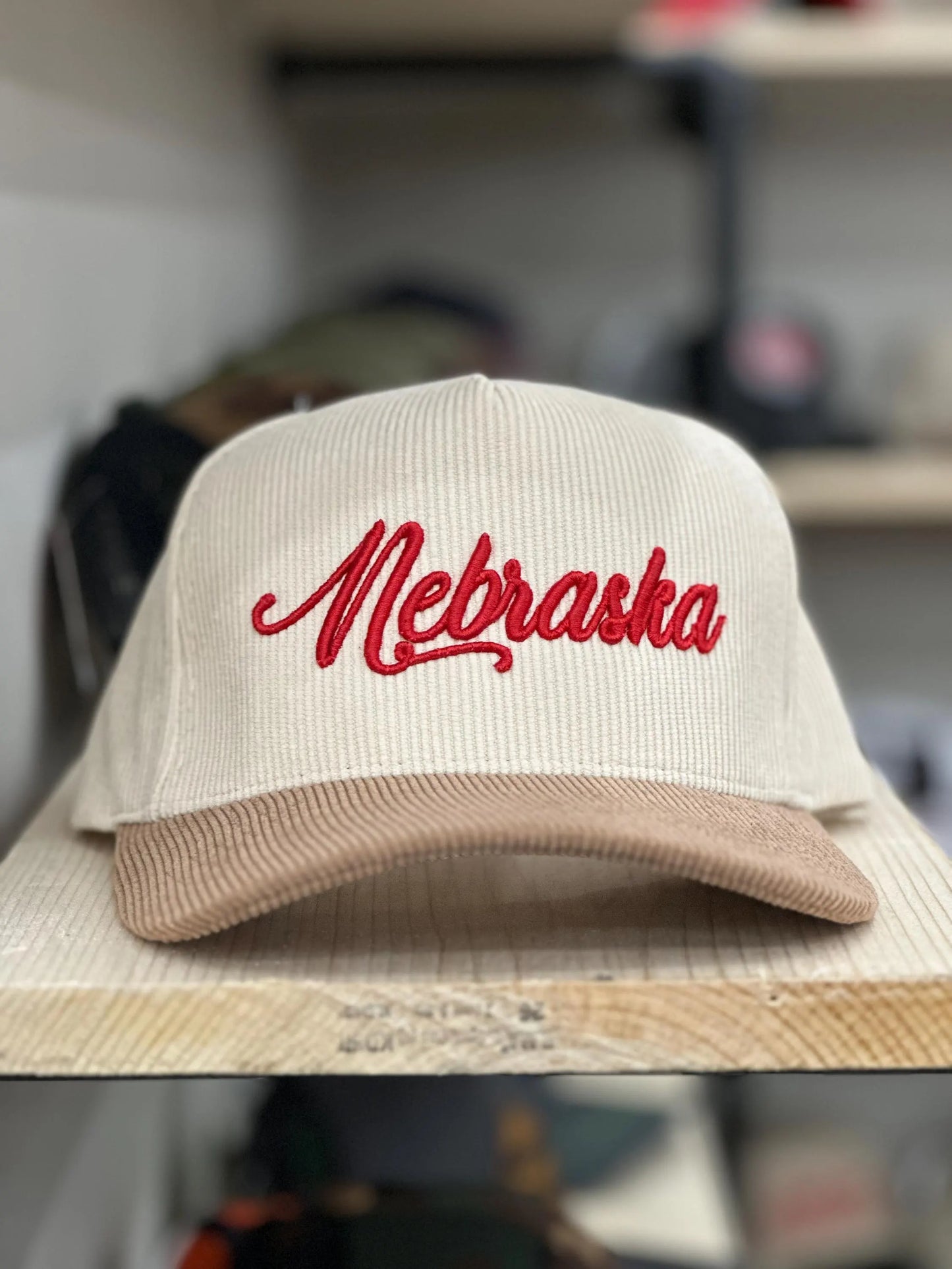 Nebraska Puff Corduroy Hat