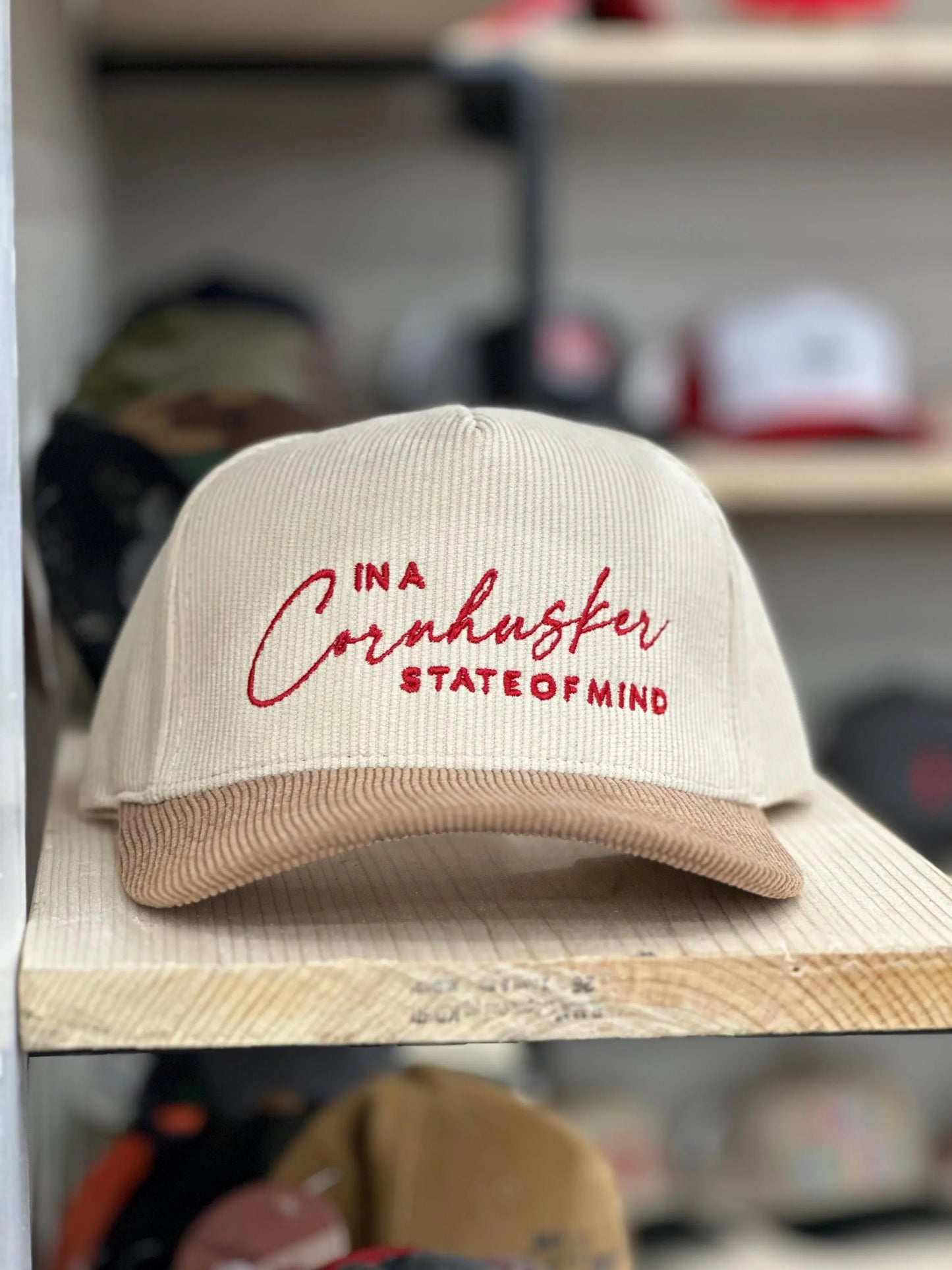 In a Cornhusker State of Mind Corduroy Hat