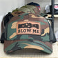 Blow Me Duck Hunting Camo Trucker Hat