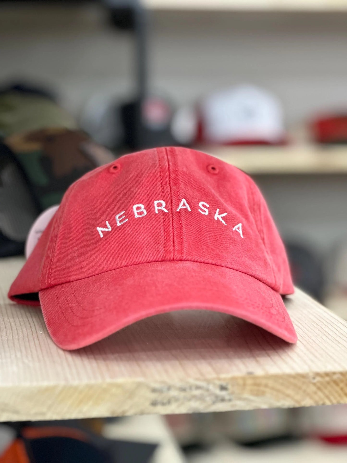 Simple Nebraska Pigment Dyed Hat