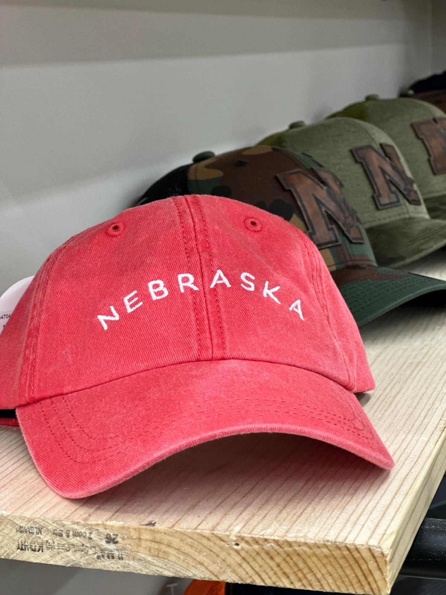 Simple Nebraska Pigment Dyed Hat