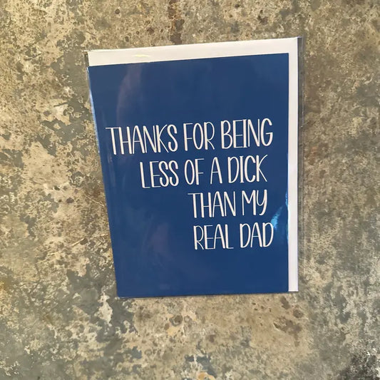 Being a Dick card