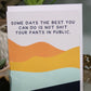 Shit Your Pants Card