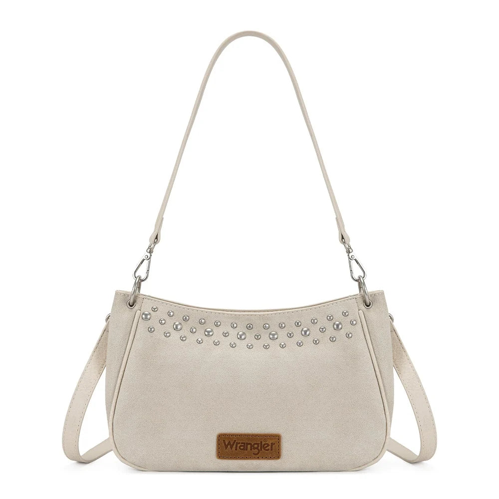 Wrangler Studded Western Shoulder Crossbody Bag