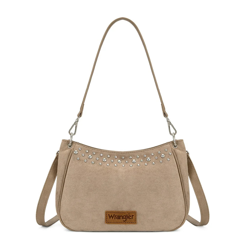 Wrangler Studded Western Shoulder Crossbody Bag