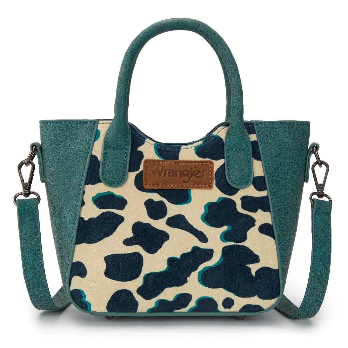 Wrangler All-Over Cow Print Mini Tote Bag
