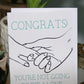 Won't Die Alone Card